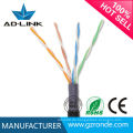 Outdoor PE Jacke Holzrolle wasserdicht Lan Kabel 4 Paar cat5e - 24 awg 100% Cooper